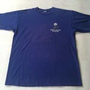 #98 Promise Keepers Volunteer Mens T-Shirt Break Down religious jesus bible